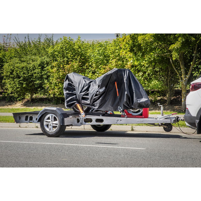 Sealey Motorcycle Transport Cover - Medium MTCM Sealey - Dynamic Drive