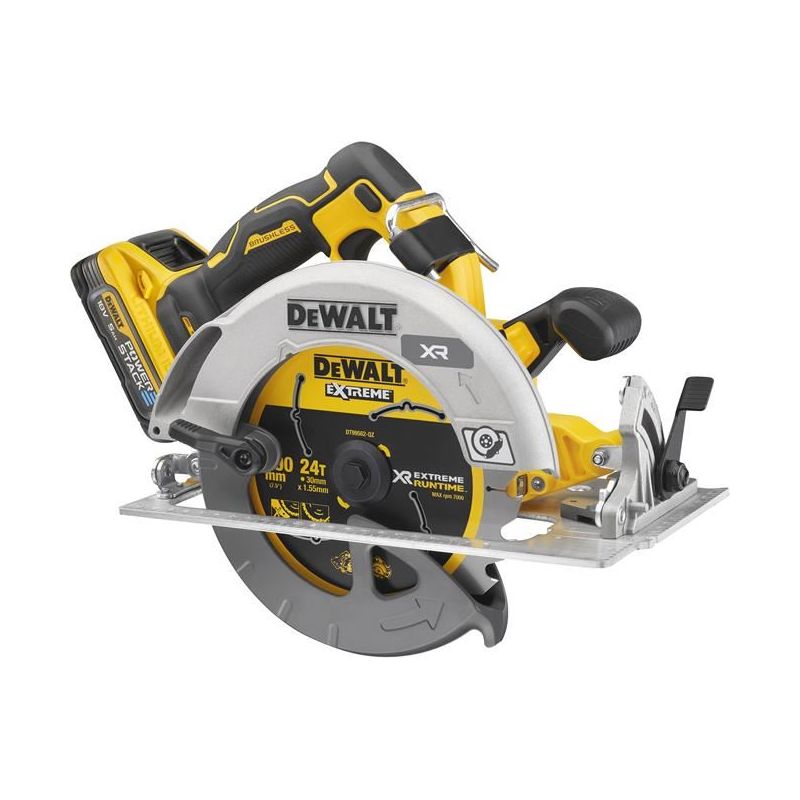 Dewalt Power Tools DCS573H2T XR Advantage Circular Saw 190mm 18V 2 x 5.0Ah POWERSTACK™ Li-ion DeWALT Power Tools - Dynamic Drive