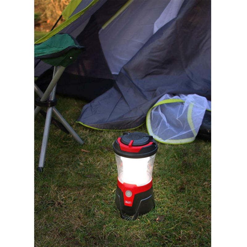 Sealey 10 SMD LED Rechargeable Lantern with Wireless Speaker Camping Fishing Sealey - Dynamic Drive