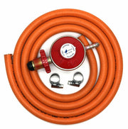 Propane Regulator Hand Wheel & Hose Clip Kit 2 Clips Caravan Gas Bottle Camping Crusader  - Dynamic Drive