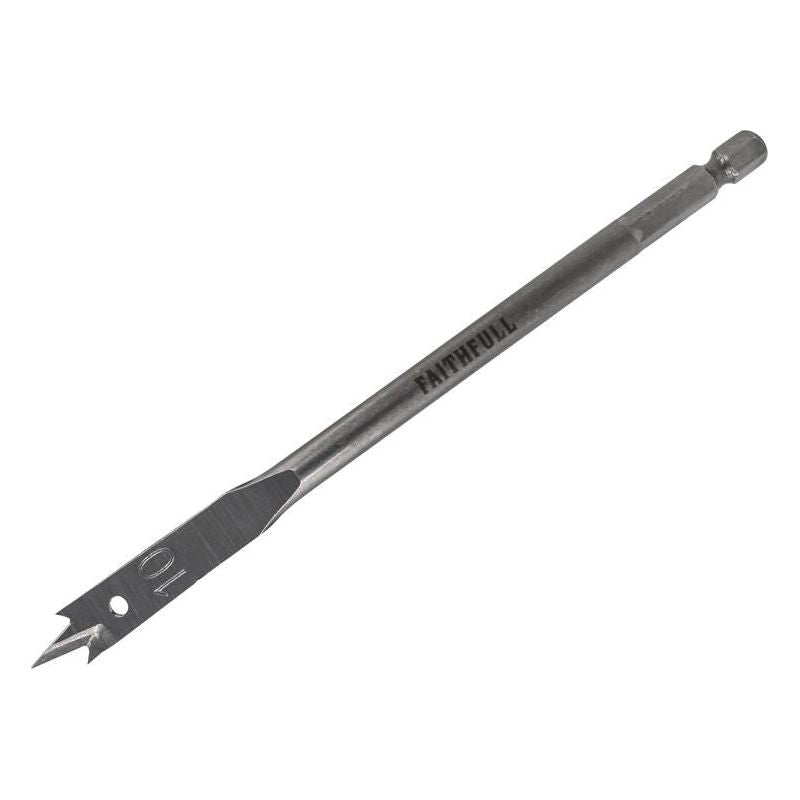 Faithfull Flat Bit 10mm Faithfull - Dynamic Drive