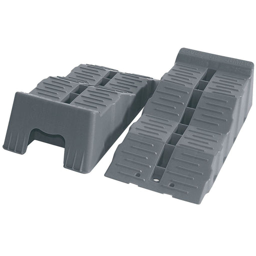 Fiamma Level Up Jumbo Kit Grey - Heavy-Duty Levelling System for Large Vehicles Fiamma - Dynamic Drive