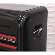 Sealey Topchest 4 Drawer Wide Retro Style Black with Red Anodised Drawer Pulls Sealey - Dynamic Drive
