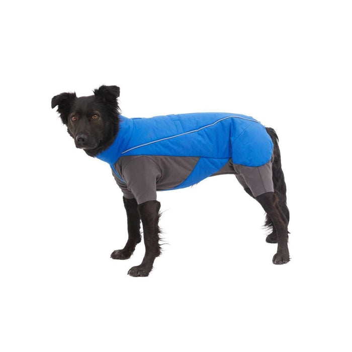 Ruffwear Vert Coverall Dog Snow Suit in Blue Pool (X Small) Ruffwear - Dynamic Drive
