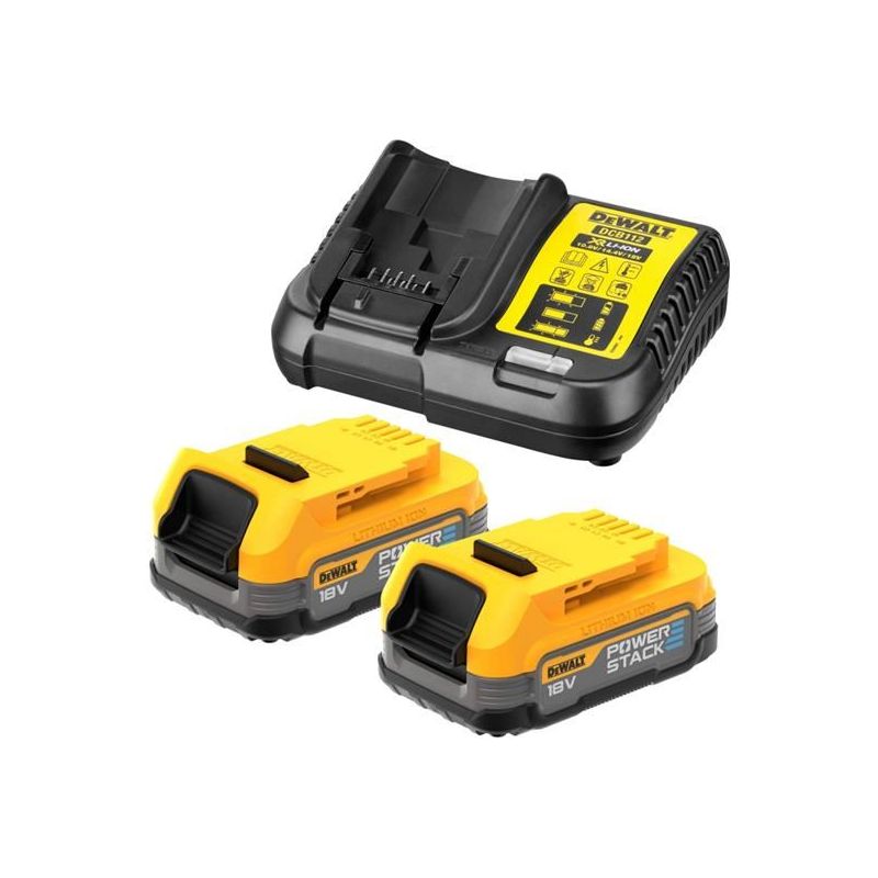 Dewalt Power Tools DCB1102 E2 XR POWERSTACK™ Starter Kit 18V DeWALT Power Tools - Dynamic Drive