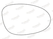 Summit Stick-On Standard Mirror Glass fits Renault Espace RHS Summit - Dynamic Drive