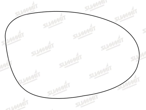 Summit Stick-On Standard Mirror Glass fits Renault Espace RHS Summit - Dynamic Drive