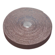 Sealey Emery Roll Brown 25mm x 50m 80Grit ERB255080 Sealey - Dynamic Drive