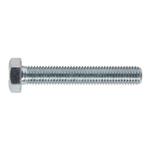 Sealey HT Setscrew M12 x 75mm 8.8 Zinc Pack of 10 SS1275 Sealey - Dynamic Drive