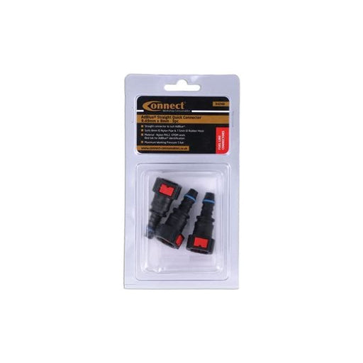Connect Straight AdBlue Quick Connectors 9.49 x 8mm 3pc 34248 Tool Connection - Dynamic Drive