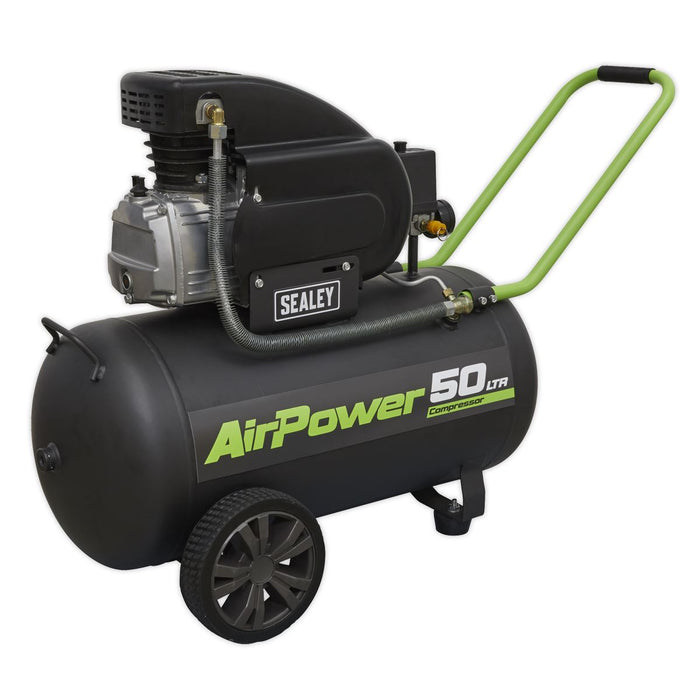 Sealey Compressor 50ltr Direct Drive 2hp SAC5020E Sealey  - Dynamic Drive