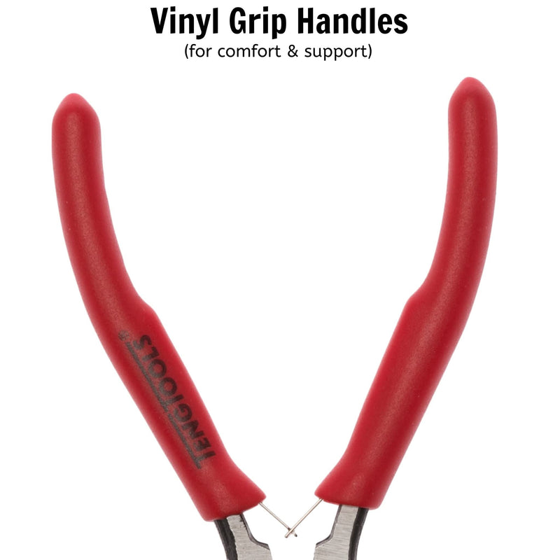 Teng Tools Mini Bent Long Nose Plier 140mm Teng Tools - Dynamic Drive