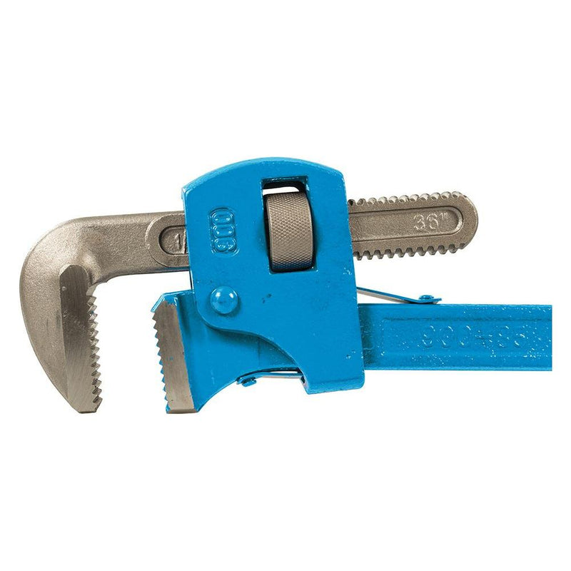 Silverline Stillson Pipe Wrench Length 900mm - Jaw 110mm Silverline - Dynamic Drive
