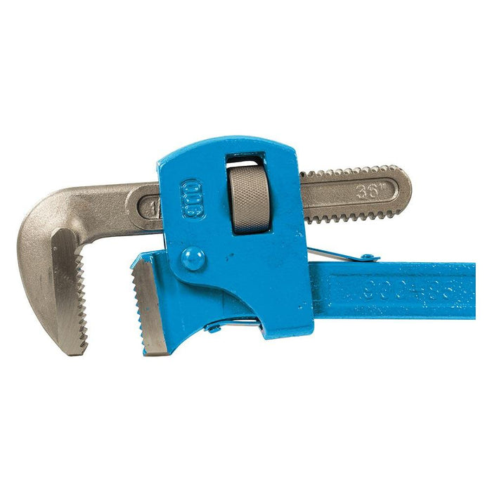 Silverline Stillson Pipe Wrench Length 900mm - Jaw 110mm Silverline - Dynamic Drive