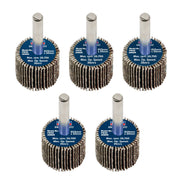 Sealey 25 x 20mm Abrasive Flap Wheel on 6mm Shaft Assorted Grit - Pack of 5 Sealey - Dynamic Drive