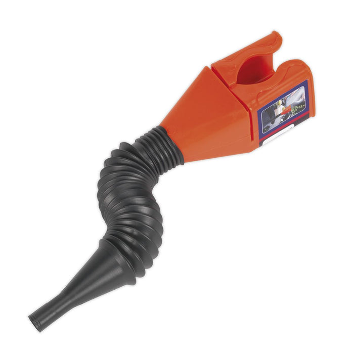 Sealey Clip-On Funnel with Spout Display Box of 12 F12 Sealey - Dynamic Drive