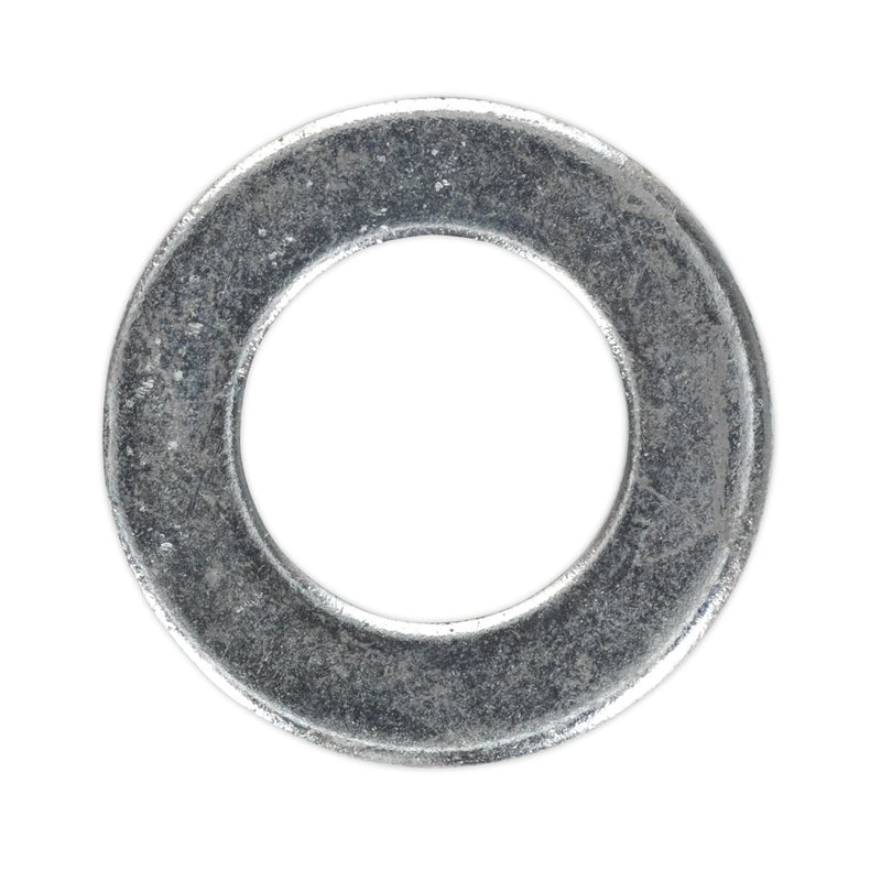 Sealey Flat Washer M20 x 37mm Form A Zinc DIN 125 Pack of 50 FWA2037 Sealey  - Dynamic Drive