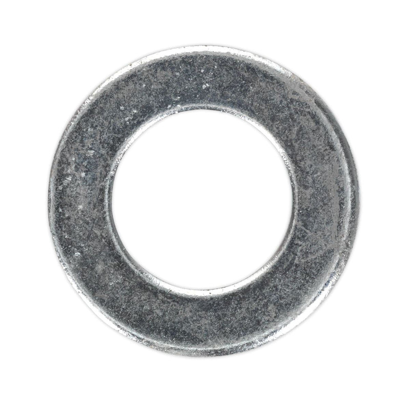 Sealey Flat Washer DIN 125 M20 x 37mm Form A Zinc Pack of 50 FWA2037 Sealey - Dynamic Drive