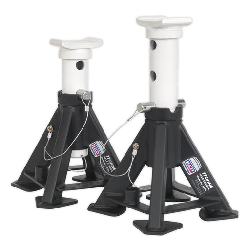Sealey Short Axle Stands (Pair) 7 Tonne Capacity per Stand Sealey  - Dynamic Drive