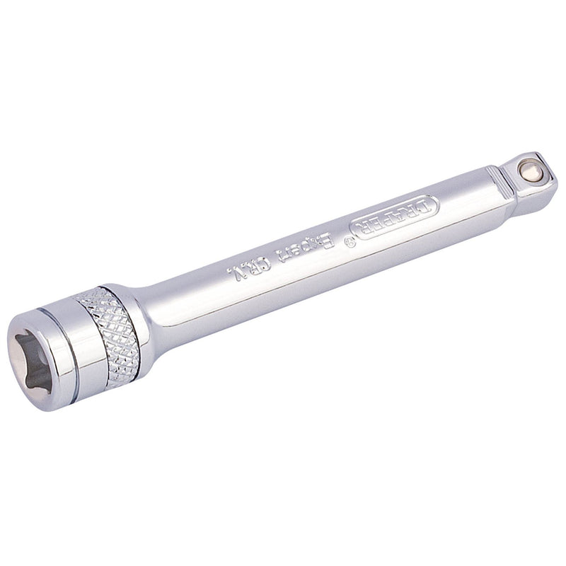 Draper Expert Wobble Extension Bar, 1/4" Sq. Dr., 75mm, Polished Chrome Draper - Dynamic Drive