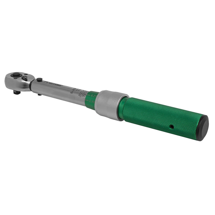 Sealey Torque Wrench Micrometer Style 1/4" Drive 5-25Nm Calibrated in EVA Tray Sealey  - Dynamic Drive