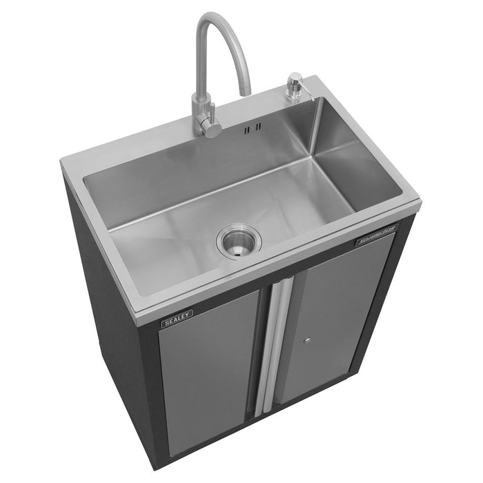 Sealey Modular Sink Unit 680mm APMS67 Sealey - Dynamic Drive