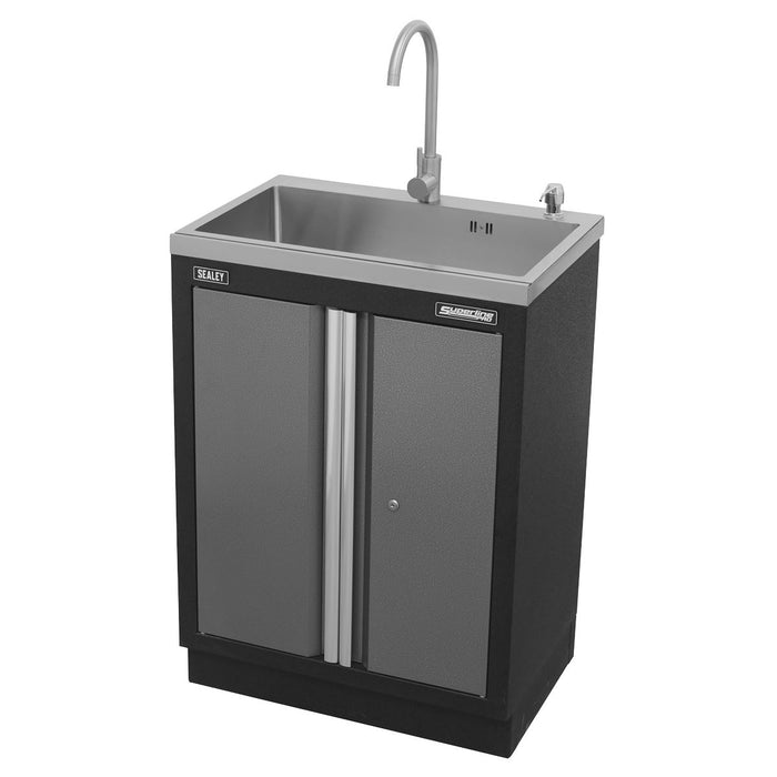 Sealey Modular Sink Unit 680mm APMS67 Sealey - Dynamic Drive