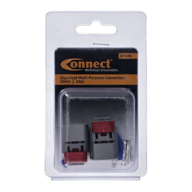 Connect Volvo Electrical Multipurpose 2 Pin female Connector 10pc 37606 Tool Connection - Dynamic Drive