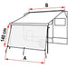 Fiamma Sun View Xl 400 08184-06- Fiamma - Dynamic Drive