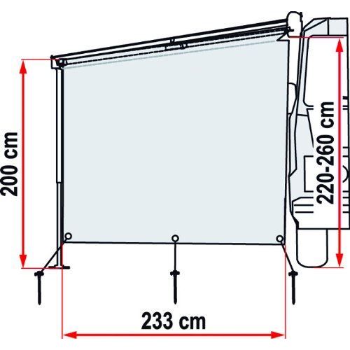 Fiamma Sun View Side F45/F80 08185-01- Fiamma - Dynamic Drive