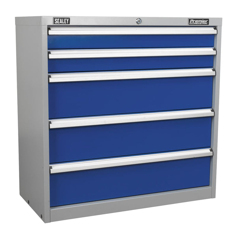 Sealey Industrial Cabinet 5 Drawer API9005 Sealey - Dynamic Drive