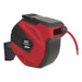 Sealey Air Hose Reel Auto Rewind Control 15m 10mm ID-Rubber Hose SA822 Sealey  - Dynamic Drive