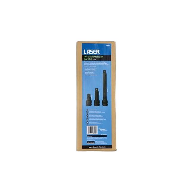 Laser Impact Extension Bar Set 1"D 8600 Laser - Dynamic Drive
