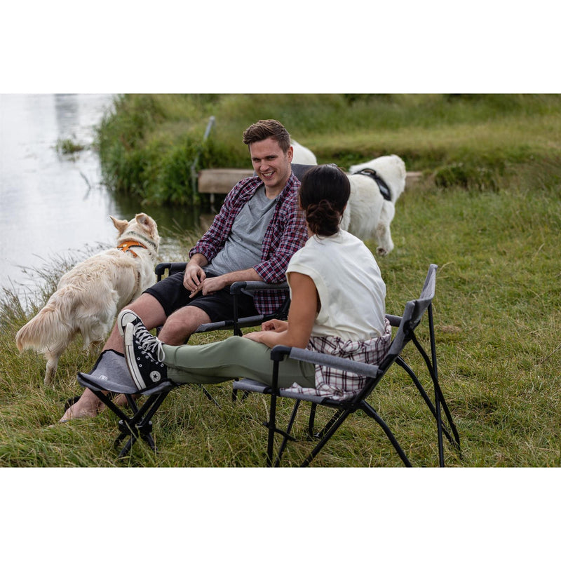 Coleman Forester Deck Chair Camping Beach Outdoors Folding Coleman - Dynamic Drive