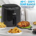 Baridi 3.5L Low Fat Air Fryer with Digital Rapid Air Oil Free Circulation Baridi  - Dynamic Drive
