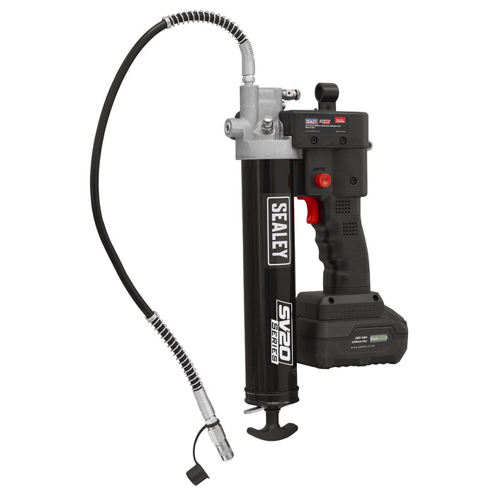 Sealey SV20 Series Cordless Grease Gun 20V - Body Only CP20VGRG Sealey - Dynamic Drive