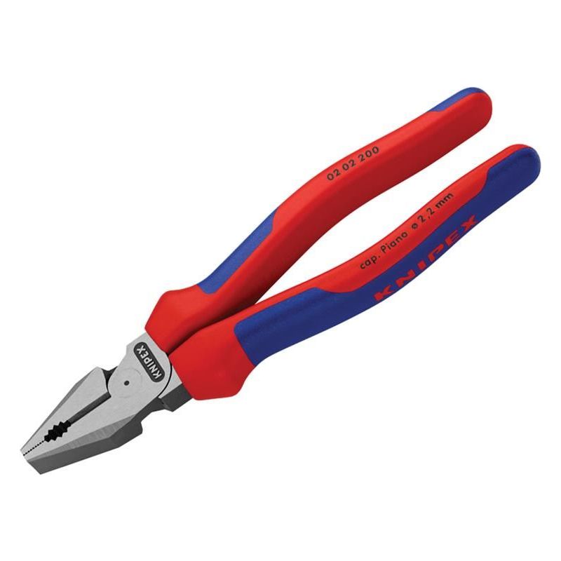 Knipex High Leverage Combination Pliers Multi-Component Grip 200mm Knipex - Dynamic Drive