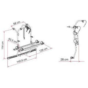Fiamma Carry-Bike Psa - Deep Black 02096-28A Fiamma - Dynamic Drive