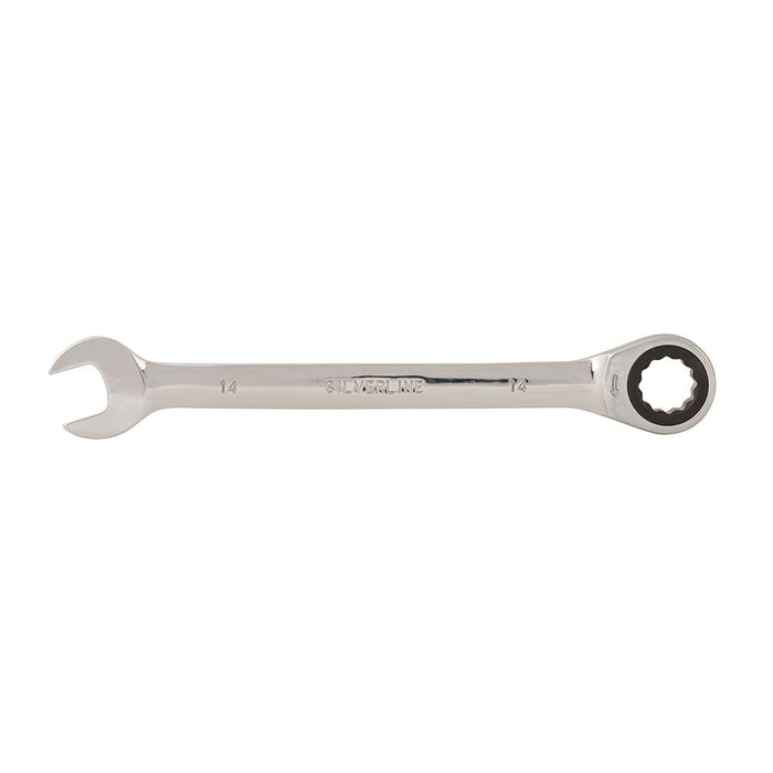 Silverline Fixed Head Ratchet Spanner 14mm Silverline - Dynamic Drive