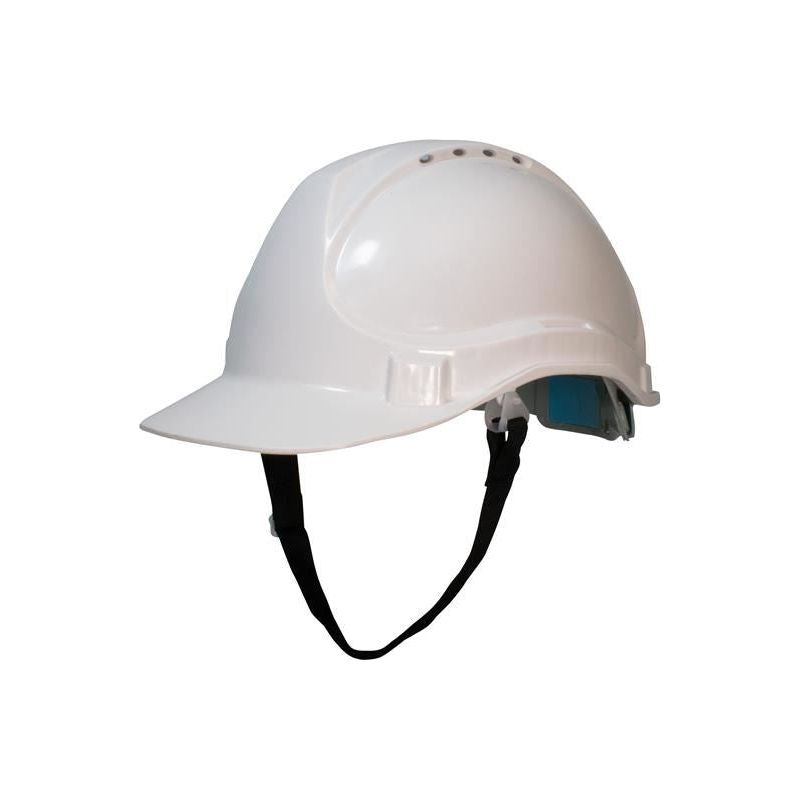 Scan Deluxe Safety Helmet - White Scan - Dynamic Drive