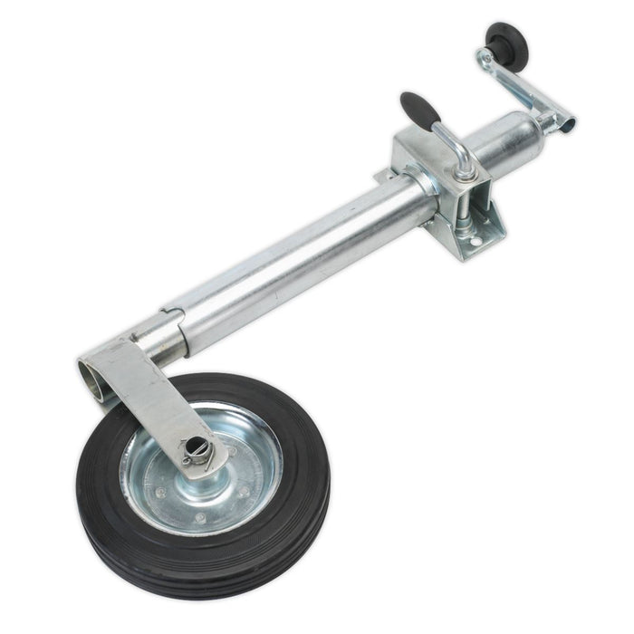 Sealey Jockey Wheel & Clamp50mm200mm Solid Wheel TB37 Sealey - Dynamic Drive