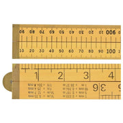 R.S.T. Wooden 4 Fold Rule 1m / 39in (Loose) R.S.T. - Dynamic Drive