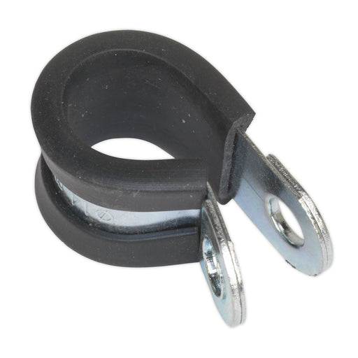 Sealey P-Clip Rubber Lined12/13mm Pack of 25 PCJ13 Sealey - Dynamic Drive