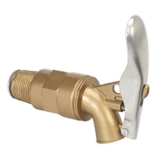 Sealey Lockable Drum Tap 3/4"BSP Auto-Release TP123 Sealey - Dynamic Drive