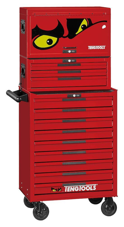 Teng Tools 26" PRO35™ stack tool kit 753 pieces red Town Tools - Dynamic Drive