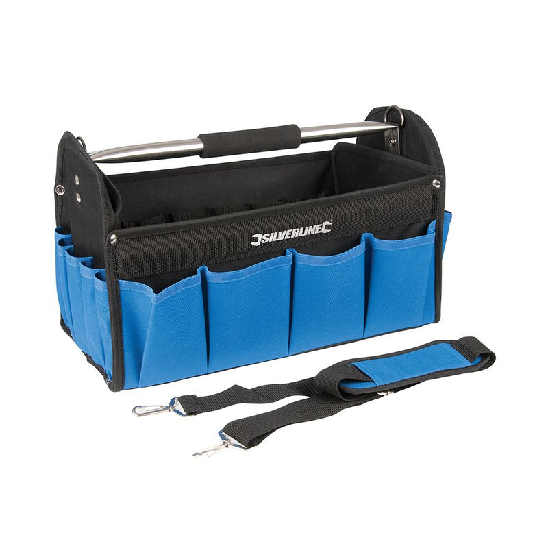 Silverline Tool Bag Open Tote 400 x 200 x 255mm Silverline - Dynamic Drive