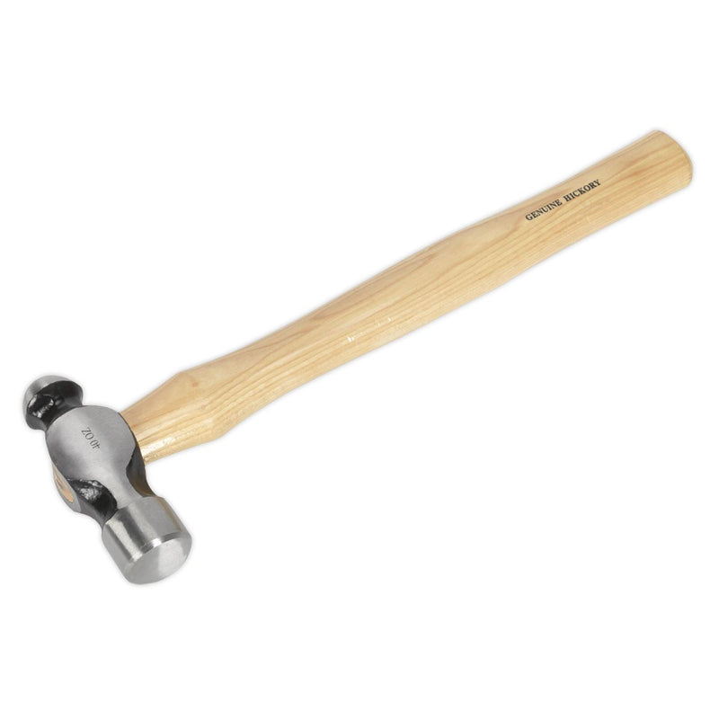Sealey Ball Pein Hammer 2.5lb Hickory Shaft BPH40 Sealey - Dynamic Drive