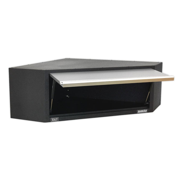 Sealey Modular Corner Wall Cabinet 865mm APMS61 Sealey - Dynamic Drive