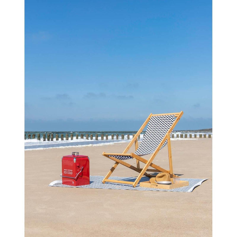 Bo-Camp Urban Collection Chill Mat Kingston Black/White Bo-Camp - Dynamic Drive