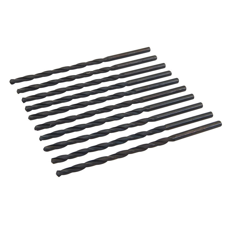 Silverline Metric HSS-R Long Series Bits 10pk 5.0 x 132mm Silverline - Dynamic Drive